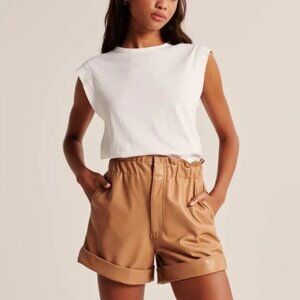 Abercrombie Soft A&F Capped Sleeve Tee